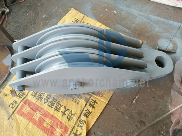 ZHC సిరీస్ ట్రిపుల్ వీల్ మెరైన్ స్టీల్ బ్లాక్‌లు